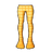 Orange & Yellow Checkered Tights