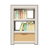 Reading Room Small Bookcase