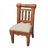 Red Oak Cushioned Chair