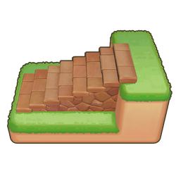 Retro Block Stone Steps Icon.png