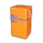 Retro Orange Fridge