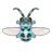 Rosalia Longhorn Beetle