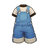 Simple Denim Overalls