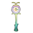 Sprouting Star Pillar Clock