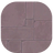 Square Brick Path