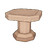 Stone Garden Table