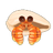 Striped Hermit Crab