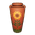 Sunflower Two-Handled Ceramic Vase