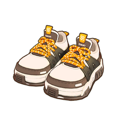 Sunny Orange Sneakers Icon.png