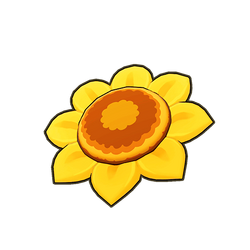Sunseeker's Sunflower Headpiece Icon.png