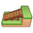 Teak Garden Steps