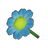 Teal Daisy