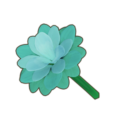 Teal Dwarf Dahlia Icon.png