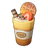 Waffle Fruit Tea