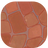 Wavy Terracotta Path