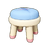 Whimsical Plush Stool