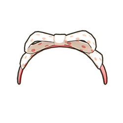 White Bow Headband Icon.png