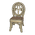 White Wrought-Iron Chair