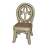 White Wrought-Iron Chair