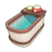 Winter Plum Bathtub