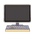 Yellow & White Desktop PC